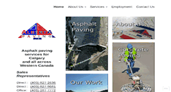 Desktop Screenshot of albertapaving.com